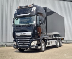 DAF XF 530 FAN 6x2 - Retarder - Super Space Cab - 2T  Loadlift, 2 tanks - Air Air TT 4628