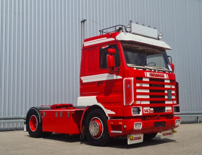 Scania R 143-500 M V8 - Streamline, Manuel, Airco, Retarder, Schuifschotel TT 4641