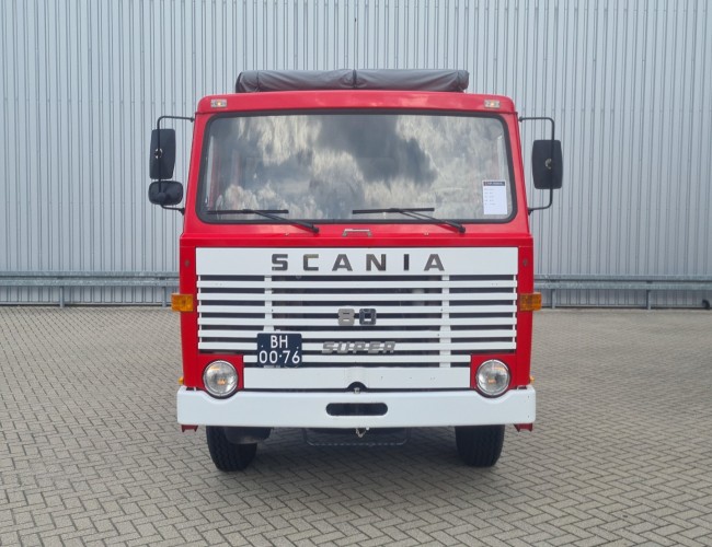 Scania 80 Super Crewcab, Doppelcabine, Intercooler, Oldtimer, Good Condition TT 4649