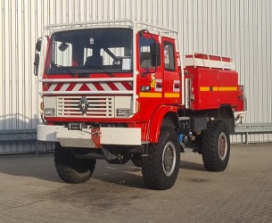 Renault Midliner M210 4x4 -Feuerwehr, Fire brigade - 3.600 ltr watertank - Expeditie, Camper - 3,6t. Lier, Winch TT 4669