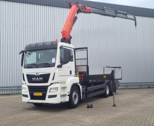 MAN TGS 26.420 6x2 - Palfinger 22TM Kraan, Crane, Kran, Grue - Remote control Rotating TT 4673