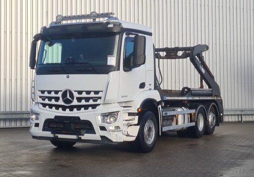 Mercedes-Benz Arocs 2543 6x2 Skip loader system 18T - Steering axle - Lift axle TT 4677
