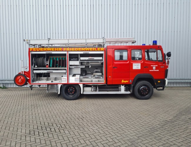 Mercedes-Benz 1120 AF 4x4 -Feuerwehr, Fire brigade - 1.200 ltr watertank - Expeditie, Camper - LF 16 TT 4718