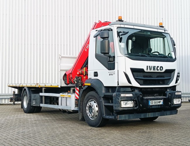 Iveco Stralis 310 19 TM Fassi Kraan, Crane, Kran, Grue - Afstandsbediening TT 4771