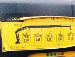 Mercedes-Benz Arocs 2535 6x2 -17 TM Fassi Kraan, Crane, Kran, Grue - Remote Control TT 4795