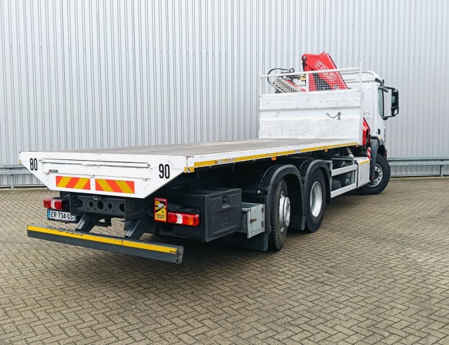 Mercedes-Benz Arocs 2535 6x2 -17 TM Fassi Kraan, Crane, Kran, Grue - Remote Control TT 4795