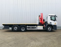 Mercedes-Benz Arocs 2535 6x2 -17 TM Fassi Kraan, Crane, Kran, Grue - Remote Control TT 4795