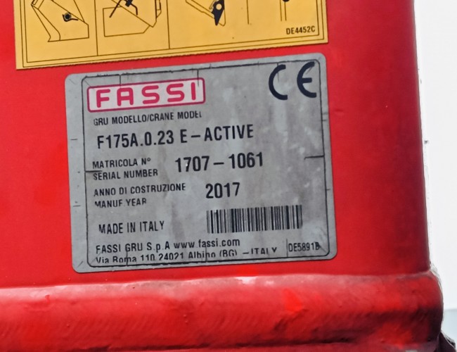 Mercedes-Benz Arocs 2535 6x2 -17 TM Fassi Kraan, Crane, Kran, Grue - Remote Control TT 4795