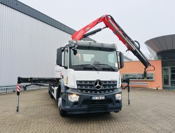 Mercedes-Benz Arocs 2535 6x2 -17 TM Fassi Kraan, Crane, Kran, Grue - Remote Control TT 4795