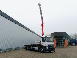 Mercedes-Benz Arocs 2535 6x2 -17 TM Fassi Kraan, Crane, Kran, Grue - Remote Control TT 4795
