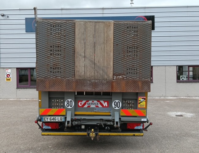 MAN TGS 35.360 8x2 - Hiab 22 TM Crane, Machine transporter, Loading ramp, recovery truck 6.2T. winch TT 4833
