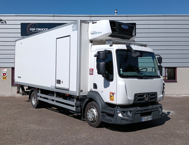 Renault D 210.12 Carrier Supra 850 MT, 2 Verdampers, Diepvries -30, Telma Rem - DHollandia Laadklep, LDW, Loadlift TT 4839