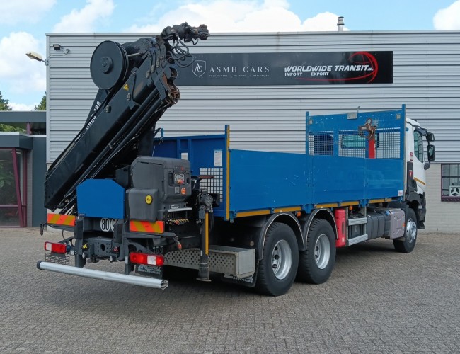 Renault C 430 6x4 -18 TM HIAB Kraan, Crane, Kran, Grue - BB, Full Steel,  Remote control TT 4846