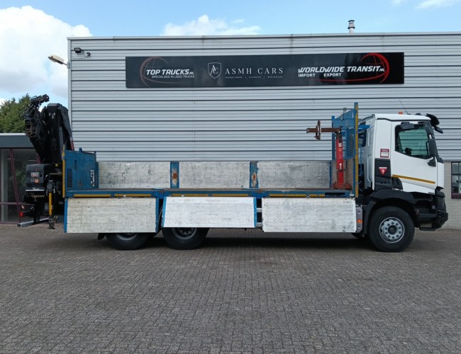 Renault C 430 6x4 -18 TM HIAB Kraan, Crane, Kran, Grue - BB, Full Steel,  Remote control TT 4846