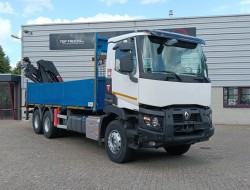 Renault C 430 6x4 -18 TM HIAB Kraan, Crane, Kran, Grue - BB, Full Steel,  Remote control TT 4846