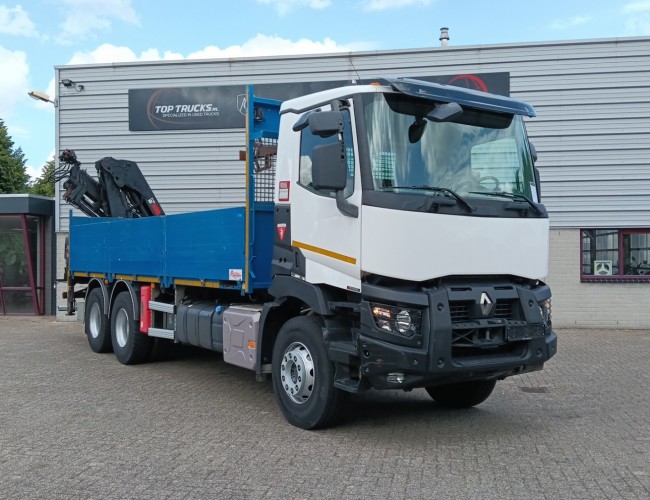 Renault C 430 6x4 -18 TM HIAB Kraan, Crane, Kran, Grue - BB, Full Steel,  Remote control TT 4846