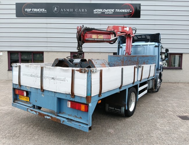 Scania P 94.230 NA - HMF 11TM Crane, Crane, Crane -Manual -Rotor -Bakker Clamshell Bucket TT 4854