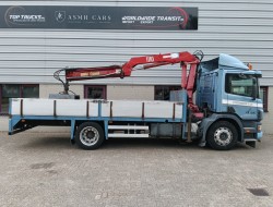 Scania P 94.230 NA - HMF 11TM Crane, Crane, Crane -Manual -Rotor -Bakker Clamshell Bucket TT 4854
