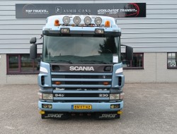 Scania P 94.230 NA - HMF 11TM Crane, Crane, Crane -Manual -Rotor -Bakker Clamshell Bucket TT 4854