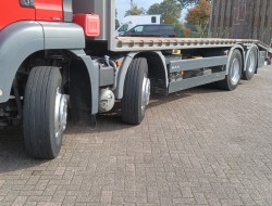 MAN TGS 35.360 8x2 - Machine transporter, loading ramp, tow truck 6.2T. winch TT 4860