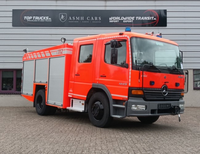Mercedes-Benz Atego 1225 Rescue, Fire - Brandweer , Crewcab, Double cabin, Rescue set, Holmatro TT 4863