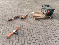 Holmatro DPU60CRM25 Bevrijdingsunit Rescue Equipment, Hydro Unit, Rescue Kit, Cutting Shears, Spreading Shears TT 4866