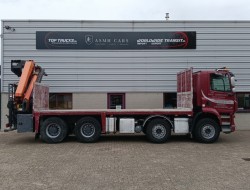 DAF CF 510 FAD 8x4 - Palfinger 16TM Kraan, Nieuwe motor!! -Retarder -Hubreduction -Airco TT 4881