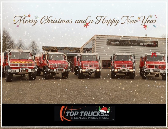 Mercedes-Benz Unimog U 5000 4x4 - (type 437.4) 4000 ltr -Lier, Winch -Feuerwehr Doppelkabine,Uberrollkafig - Camiva - Expeditievoertuig, Camper TT 4888