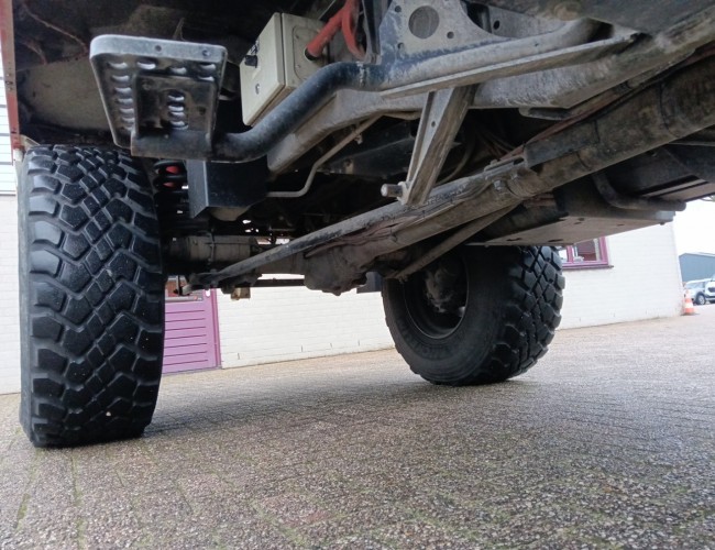 Unimog U 5000 Mercedes Benz -4x4 - (type 437.4) 4000 ltr -Wich -Feuerwehr Doppelkabine,Uberrollkafig - Camivar - Expeditievoertuig, Camper TT 4889