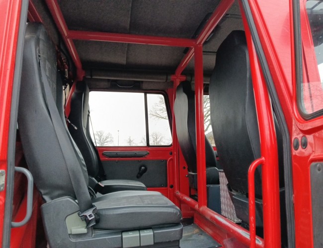 Unimog U 5000 Mercedes Benz -4x4 - (type 437.4) 4000 ltr -Lier, Winch -Feuerwehr Doppelkabine,Uberrollkafig - Camiva TT 4889