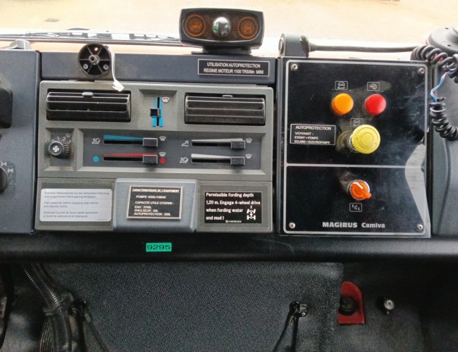 Unimog U 5000 Mercedes Benz -4x4 - (type 437.4) 4000 ltr -Wich -Feuerwehr Doppelkabine,Uberrollkafig - Camivar - Expeditievoertuig, Camper TT 4889