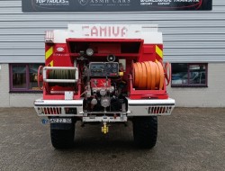Unimog U 5000 Mercedes Benz -4x4 - (type 437.4) 4000 ltr -Wich -Feuerwehr Doppelkabine,Uberrollkafig - Camivar - Expeditievoertuig, Camper TT 4889