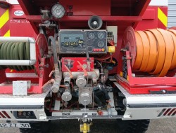 Unimog U 5000 Mercedes Benz -4x4 - (type 437.4) 4000 ltr -Wich -Feuerwehr Doppelkabine,Uberrollkafig - Camivar - Expeditievoertuig, Camper TT 4889