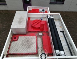 Unimog U 5000 Mercedes Benz -4x4 - (type 437.4) 4000 ltr -Lier, Winch -Feuerwehr Doppelkabine,Uberrollkafig - Camiva TT 4890