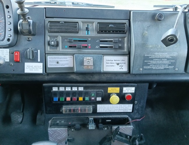 Unimog U 5000 Mercedes Benz -4x4 - (type 437.4) 4000 ltr -Wich -Feuerwehr Doppelkabine,Uberrollkafig - Camivar - Expeditievoertuig, Camper TT 4891