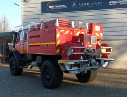 Unimog U 5000 Mercedes Benz -4x4 - (type 437.4) 4000 ltr -Lier, Winch -Feuerwehr Doppelkabine,Uberrollkafig - Camiva TT 4891