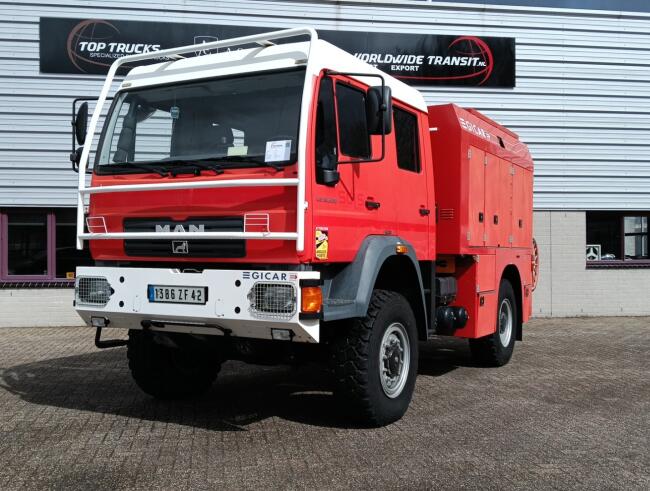 MAN 18.220 4x4- 3.000 ltr -Brandweer, Feuerwehr, Fire - Doppelcabine TT 4686