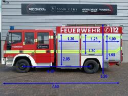 Iveco 150 E27 1.600 ltr watertank - Generator, Fire truck, Crewcab, Doppelcabine - Rescue TT 4712