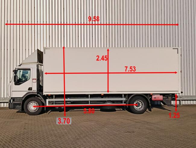 Renault D 19.380 Retarder, Airco, 19t. milieuzone toegankelijk! TT 4773