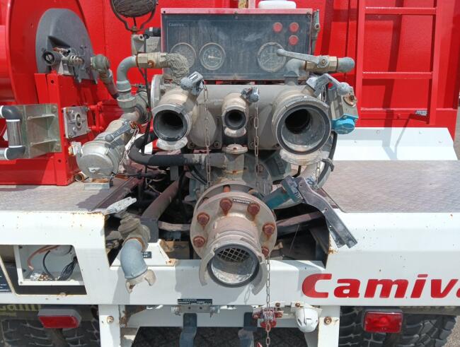 Iveco Eurocargo 140 E24 4x4 -6.000 ltr -Brandweer, Feuerwehr, Fire brigade - Expeditie, Camper -Camiva pomp TT 4450