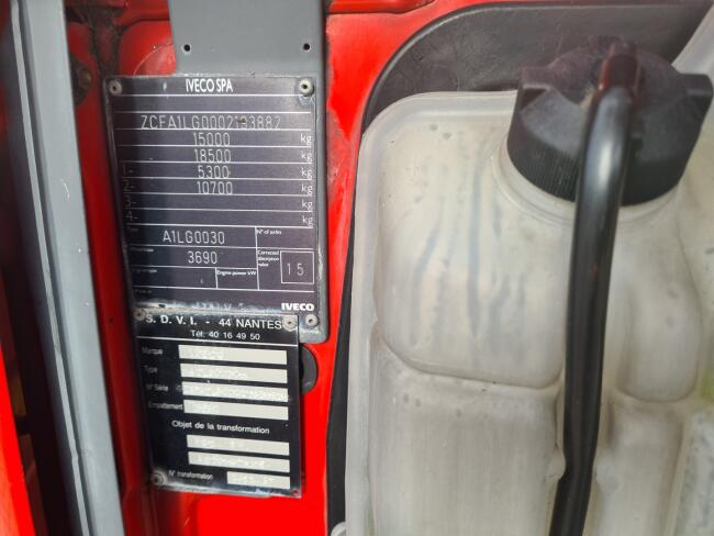 Iveco EuroCargo 150 E23 Sides - Doppelcabine - 1.000 ltr -Brandweer, Feuerwehr, Fire brigade, Doka, Camper TT 4492