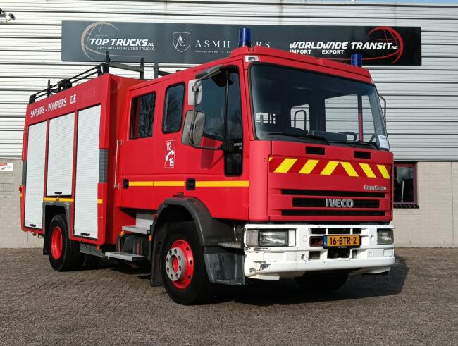 Iveco EuroCargo 150 E23 Sides - Doppelcabine - 1.000 ltr -Brandweer, Feuerwehr, Fire brigade, Doka, Camper TT 4492