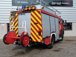 Mercedes-Benz 1124 AF 4x4 - 1.300 ltr -Brandweer, Feuerwehr, Fire brigade- Crew Cab - Expeditie, Camper, Low Gear! TT 4697