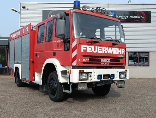 Iveco 135 E22 4x4 -1.600 ltr -Brandweer, Feuerwehr, Fire brigade - Expeditie, Camper, DOKA TT 4719