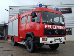 Mercedes-Benz 1124 AF 4x4 - 1.600 ltr -Brandweer, Feuerwehr, Fire brigade- Crew Cab - Expeditie, Camper TT 4729