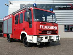 Iveco Eurocargo 75E14 600 ltr watertank - Brandweer, Feuerwehr, Fire truck - Crewcab, Doppelcabine TT 4730