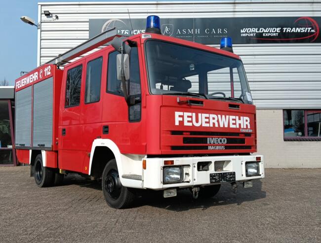 Iveco Eurocargo 75E14 600 ltr watertank - Brandweer, Feuerwehr, Fire truck - Crewcab, Doppelcabine TT 4730