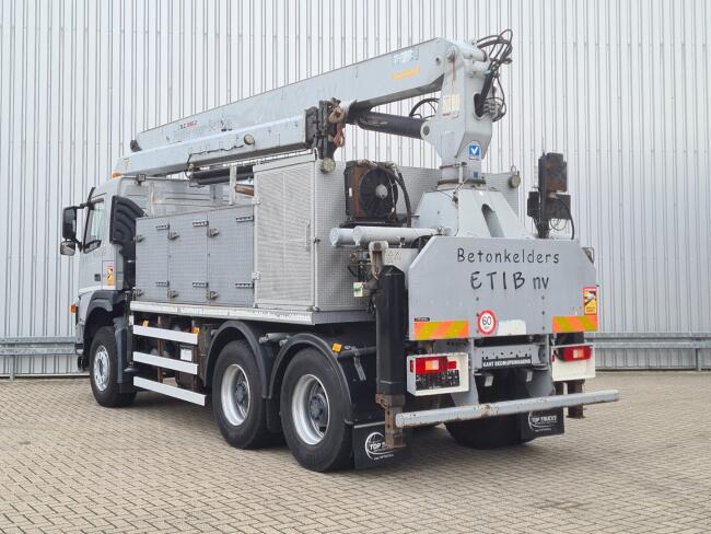 Volvo FM 420 6x6 - 26,50 mtr Terex Dakwerkerskraan, Bouwkraan, Dachdeckerkran, Roofer's crane TT 4760-A