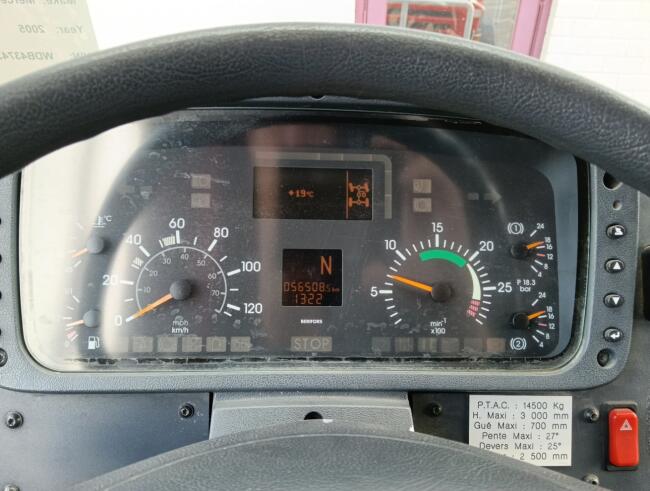 Mercedes-Benz Unimog U 5000 4x4 - (type 437.4) 4000 ltr -Lier, Winch -Feuerwehr Doppelkabine,Uberrollkafig - Rosenbauer - Expeditievoertuig, Camper TT 4836