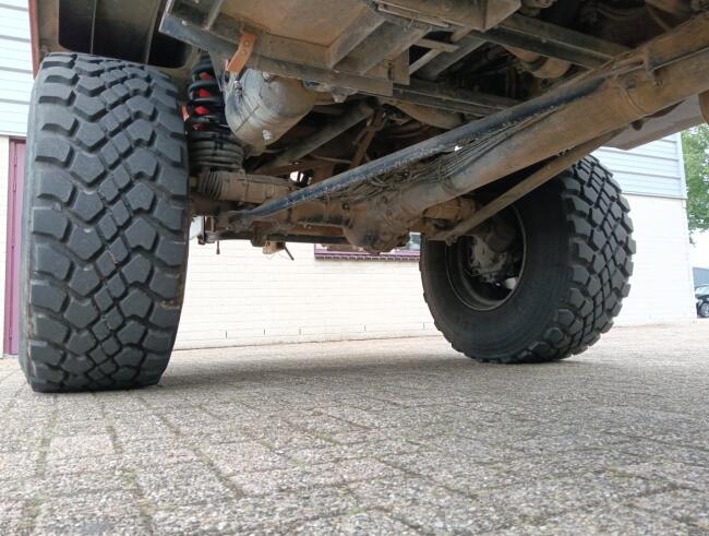 Mercedes-Benz Unimog U 5000 4x4 - (type 437.4) 4000 ltr -Lier, Winch -Feuerwehr Doppelkabine,Uberrollkafig - Rosenbauer - Expeditievoertuig, Camper TT 4836
